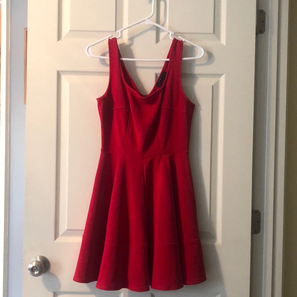 Red dress